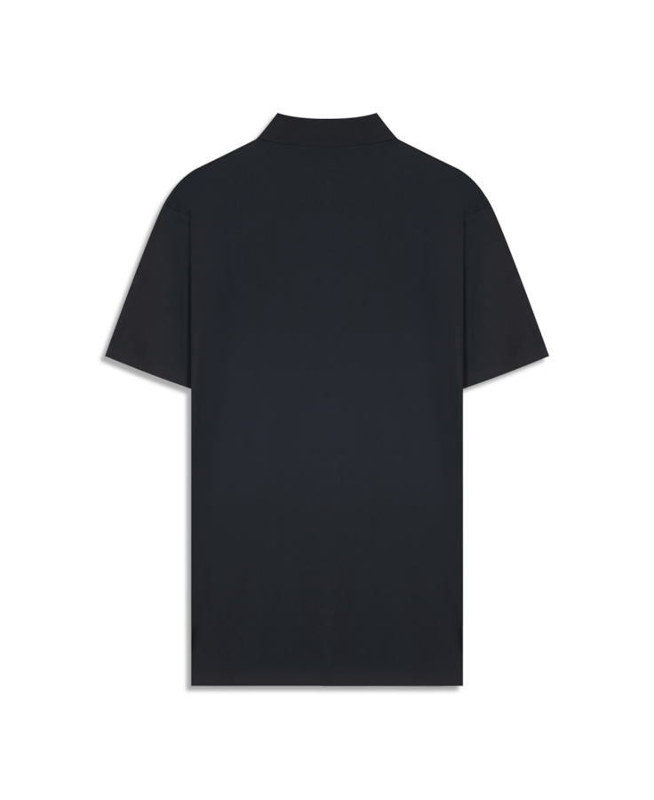 Polo Micro Stripes Active Classic Mc Midnight Blue