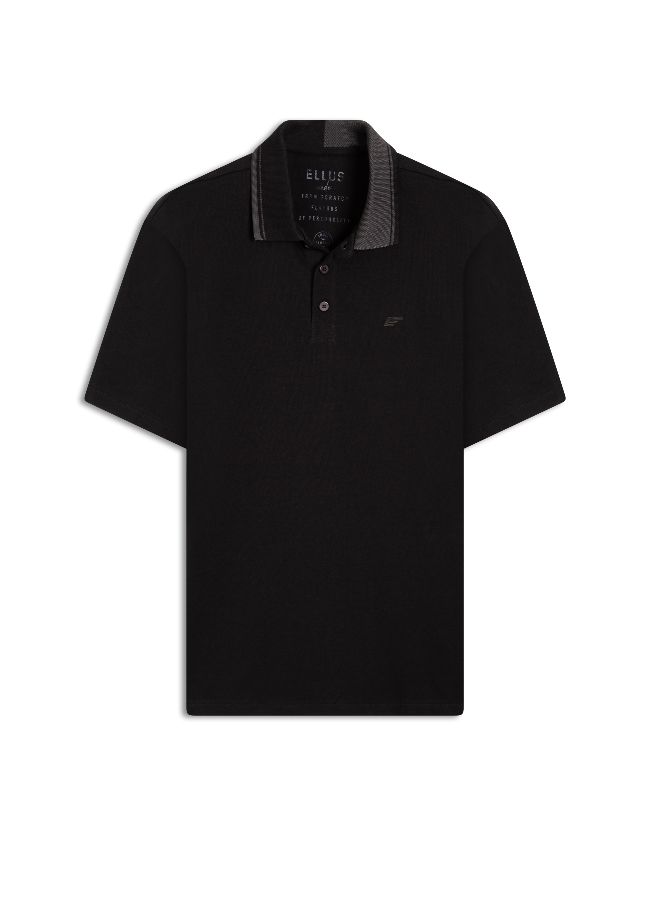 Polo Mismatched Preto
