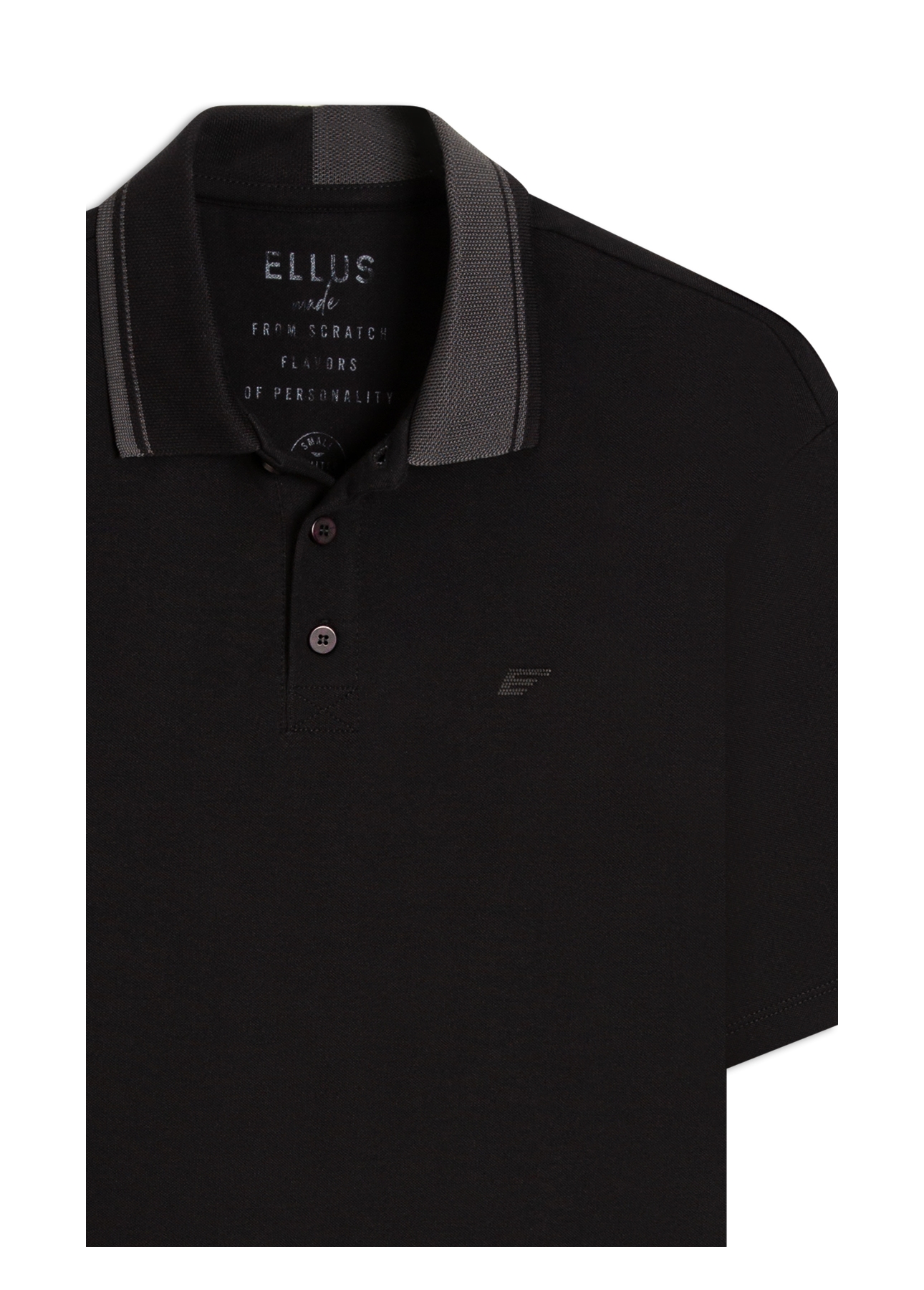Polo Mismatched Preto
