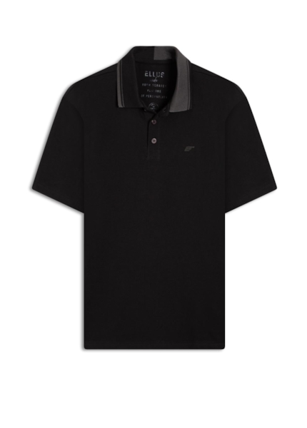 Polo Mismatched Preto