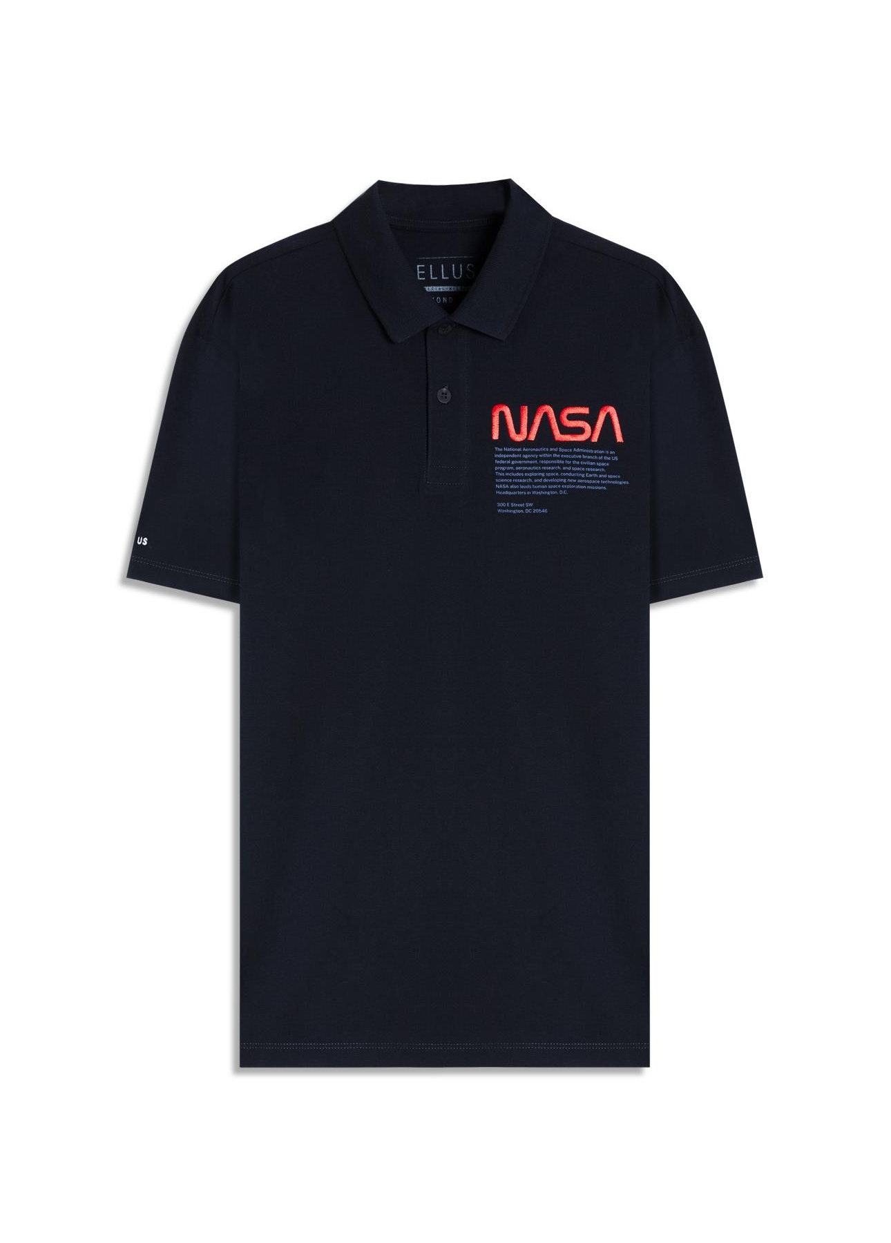 Polo Nasa Work Dark Navy