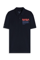 Polo Nasa Work Dark Navy