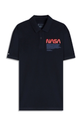 Polo Nasa Work Dark Navy