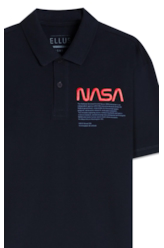 Polo Nasa Work Dark Navy