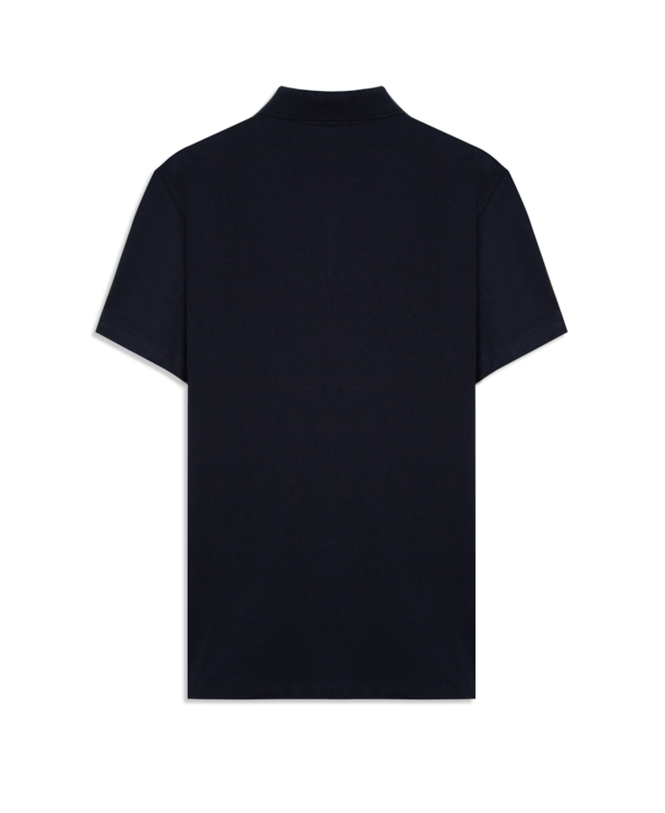 Polo Pima Easa Mirror Azul Marinho