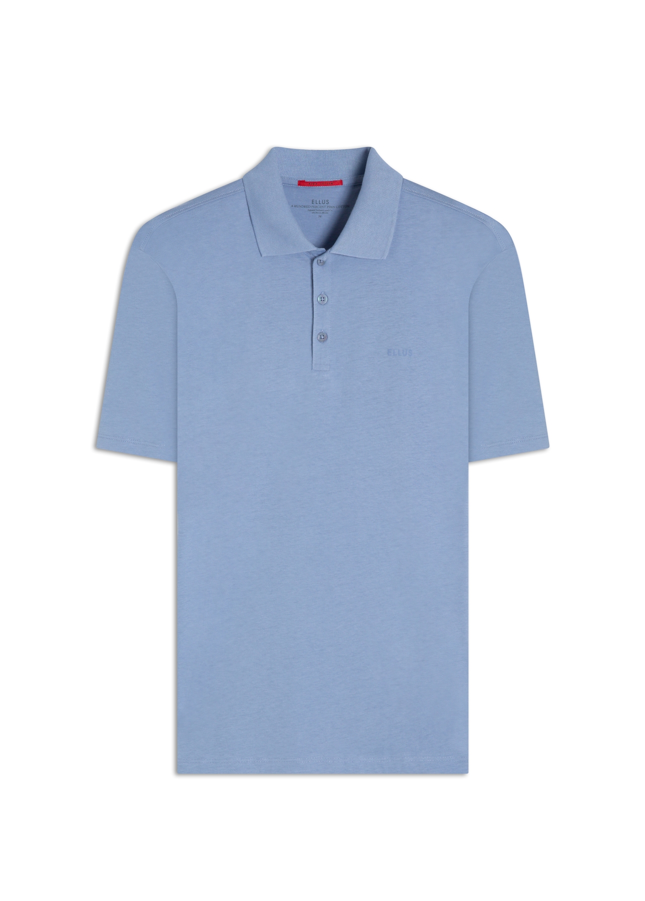 Polo Pima Easa Mirror Azul Pervante