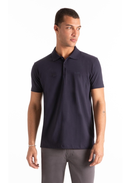Polo Pima Easa Mirror Classic Dark Navy