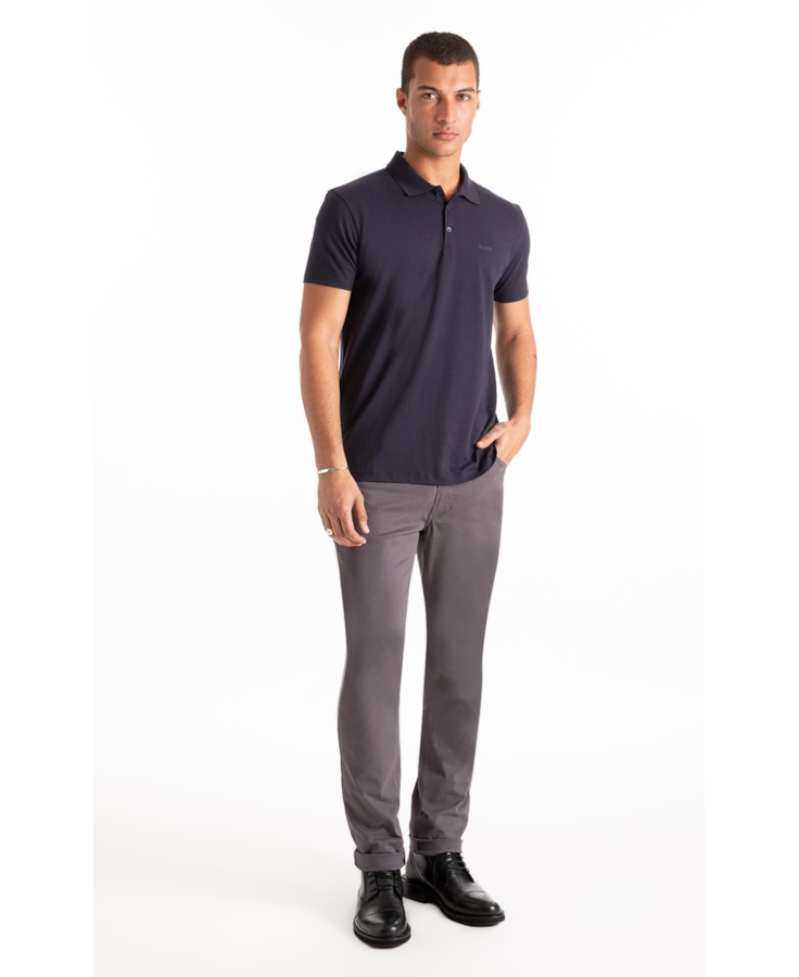 Polo Pima Easa Mirror Classic Dark Navy