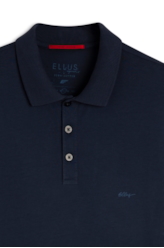Polo Pima Easa Mirror Dark Navy