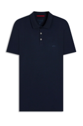 Polo Pima Easa Mirror Dark Navy