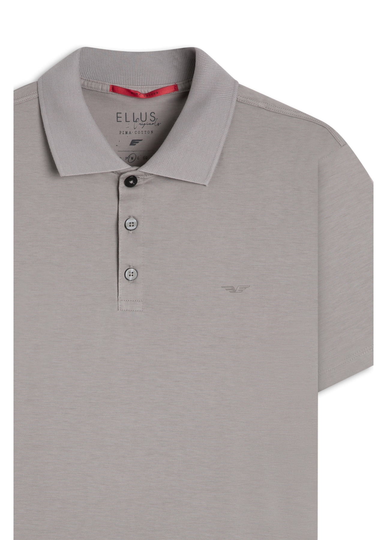 Polo Pima Easa Mirror Silver Gray