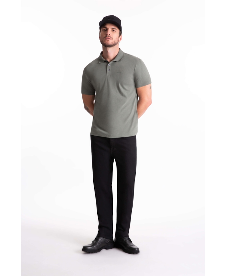 Polo Pima Easa Mirror Verde Army