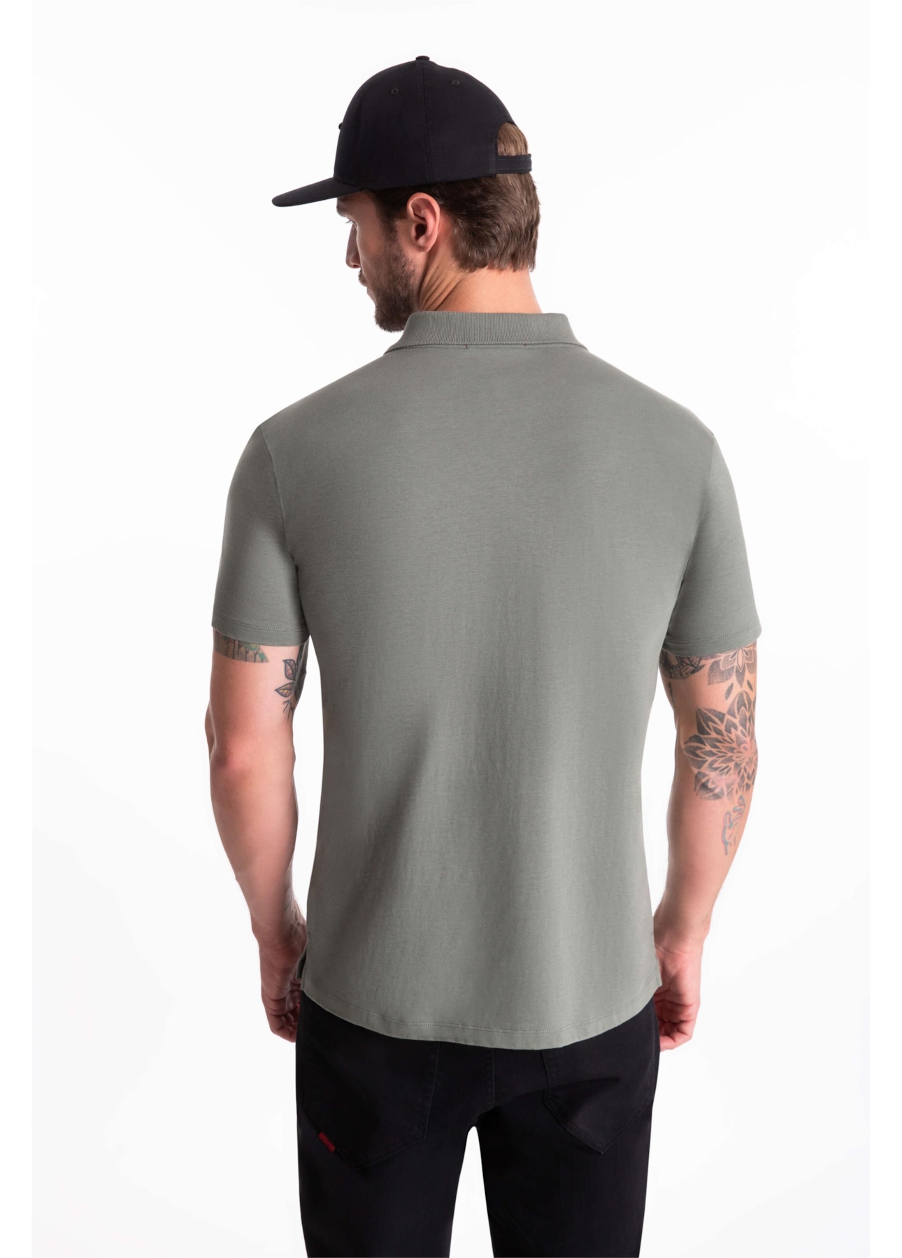 Polo Pima Easa Mirror Verde Army