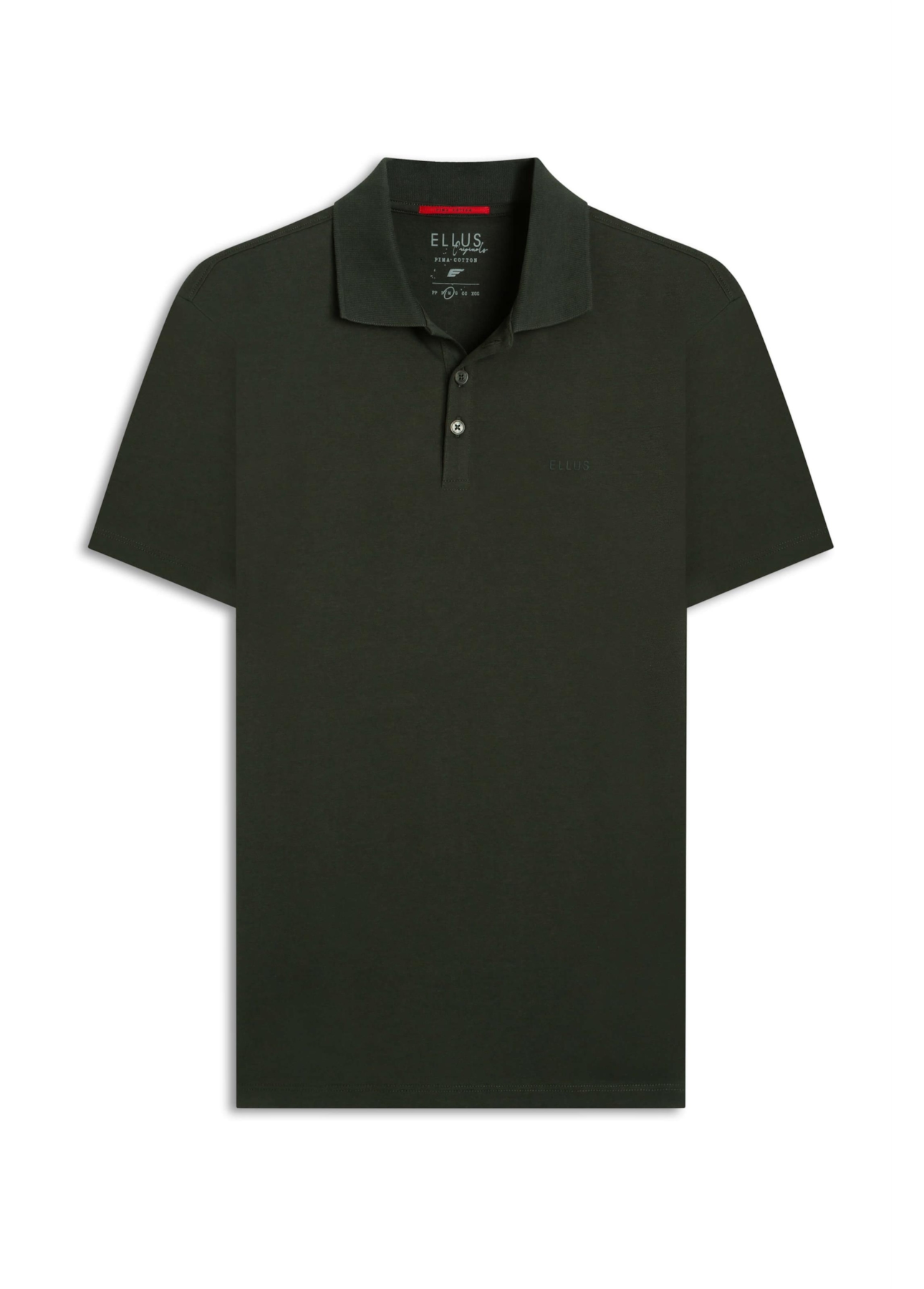 Polo Pima Easa Mirror Verde Militar