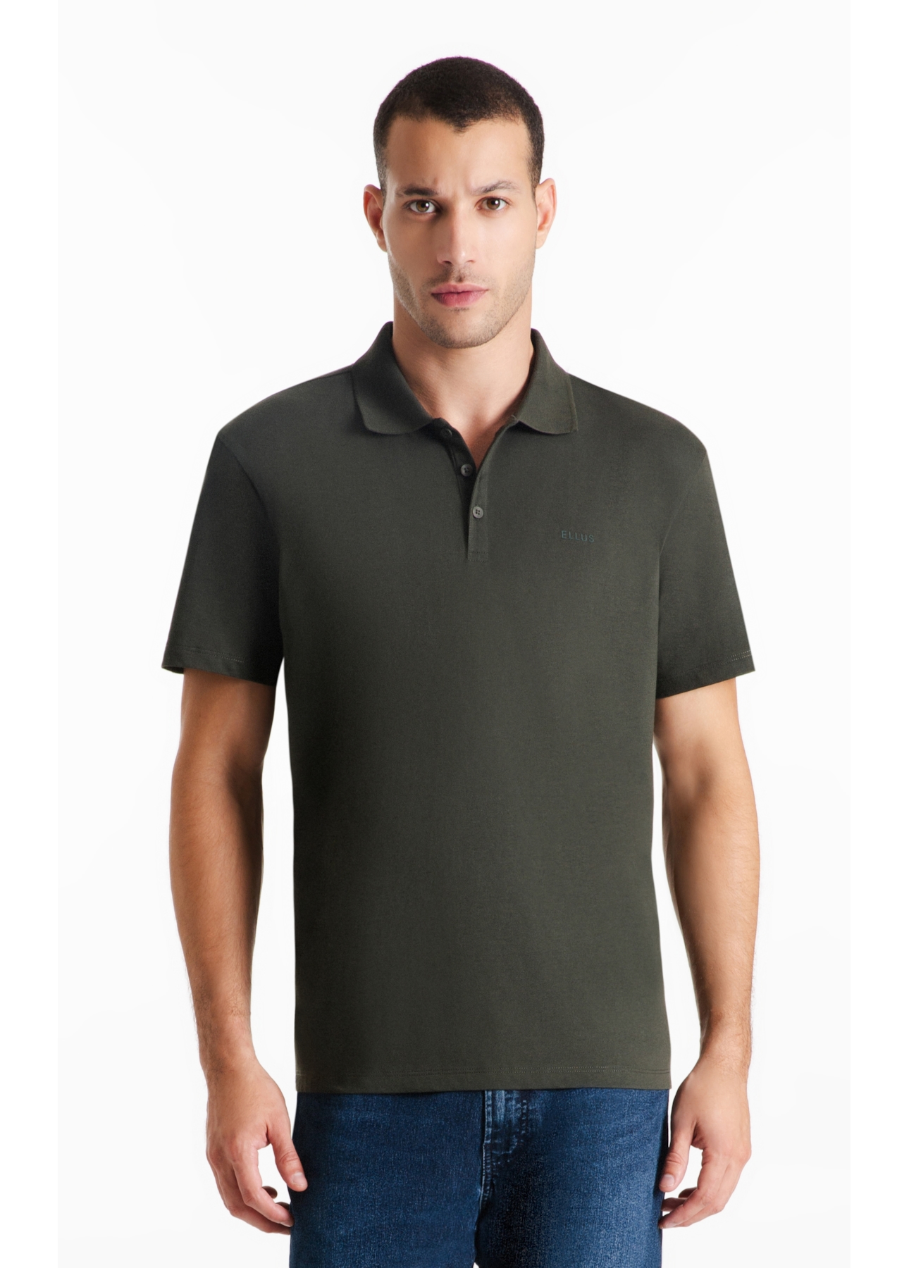 Polo Pima Easa Mirror Verde Militar
