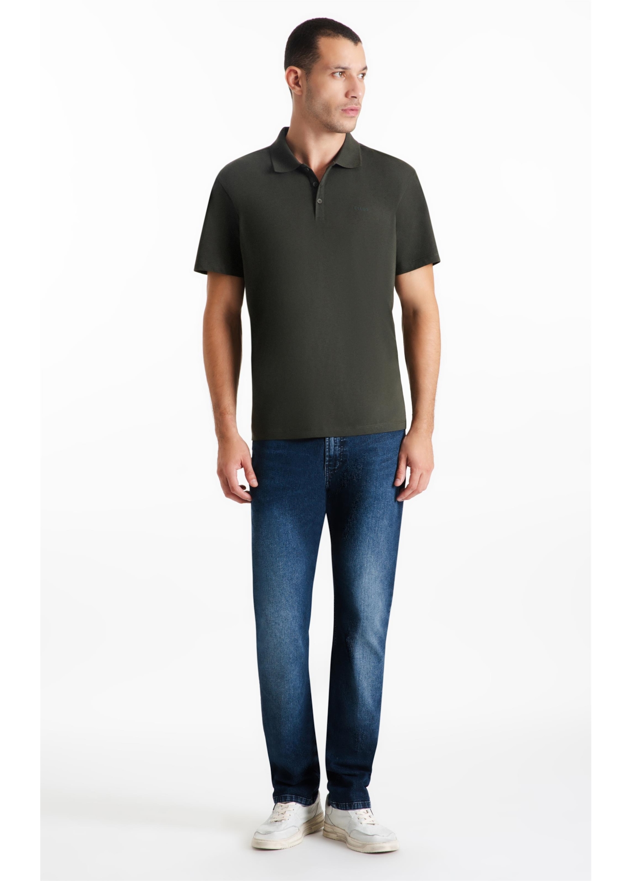 Polo Pima Easa Mirror Verde Militar
