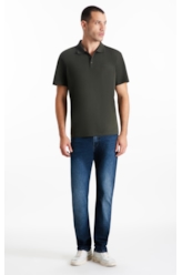 Polo Pima Easa Mirror Verde Militar