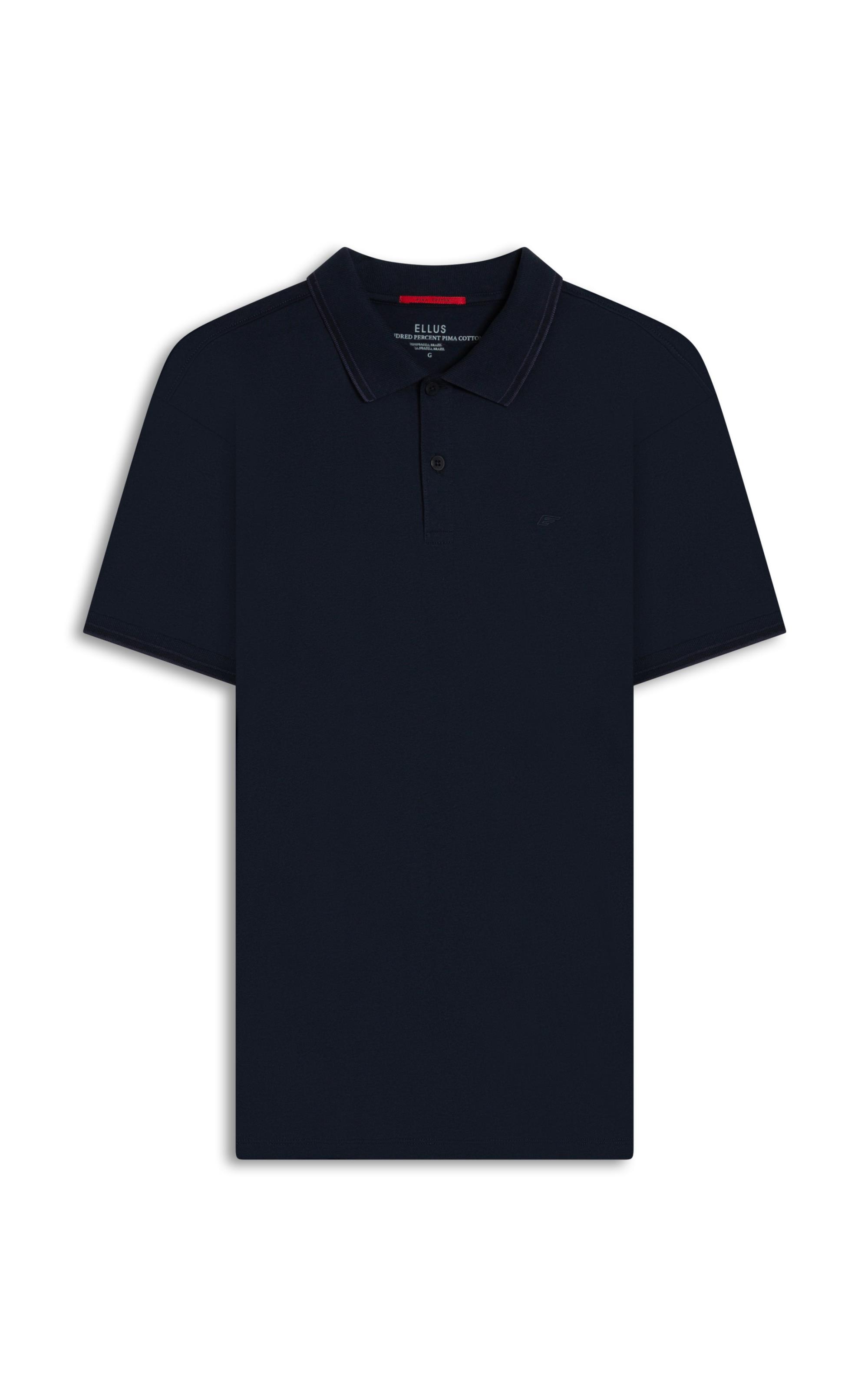 Polo Pima Ellus Originals Azul Marinho