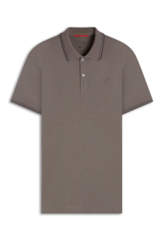 Polo Pima Easa Outline Classic Mc Marrom