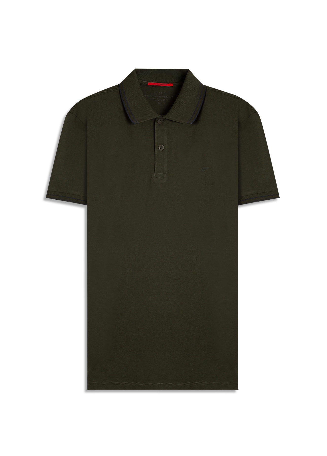 Polo Pima Easa Outline Classic Mc Verde Militar