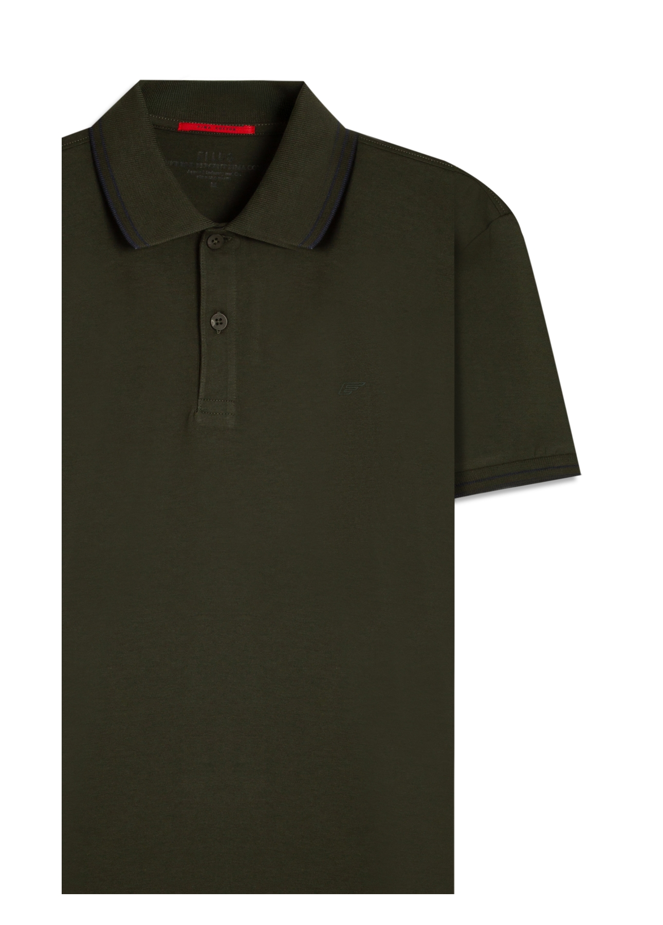 Polo Pima Easa Outline Classic Mc Verde Militar