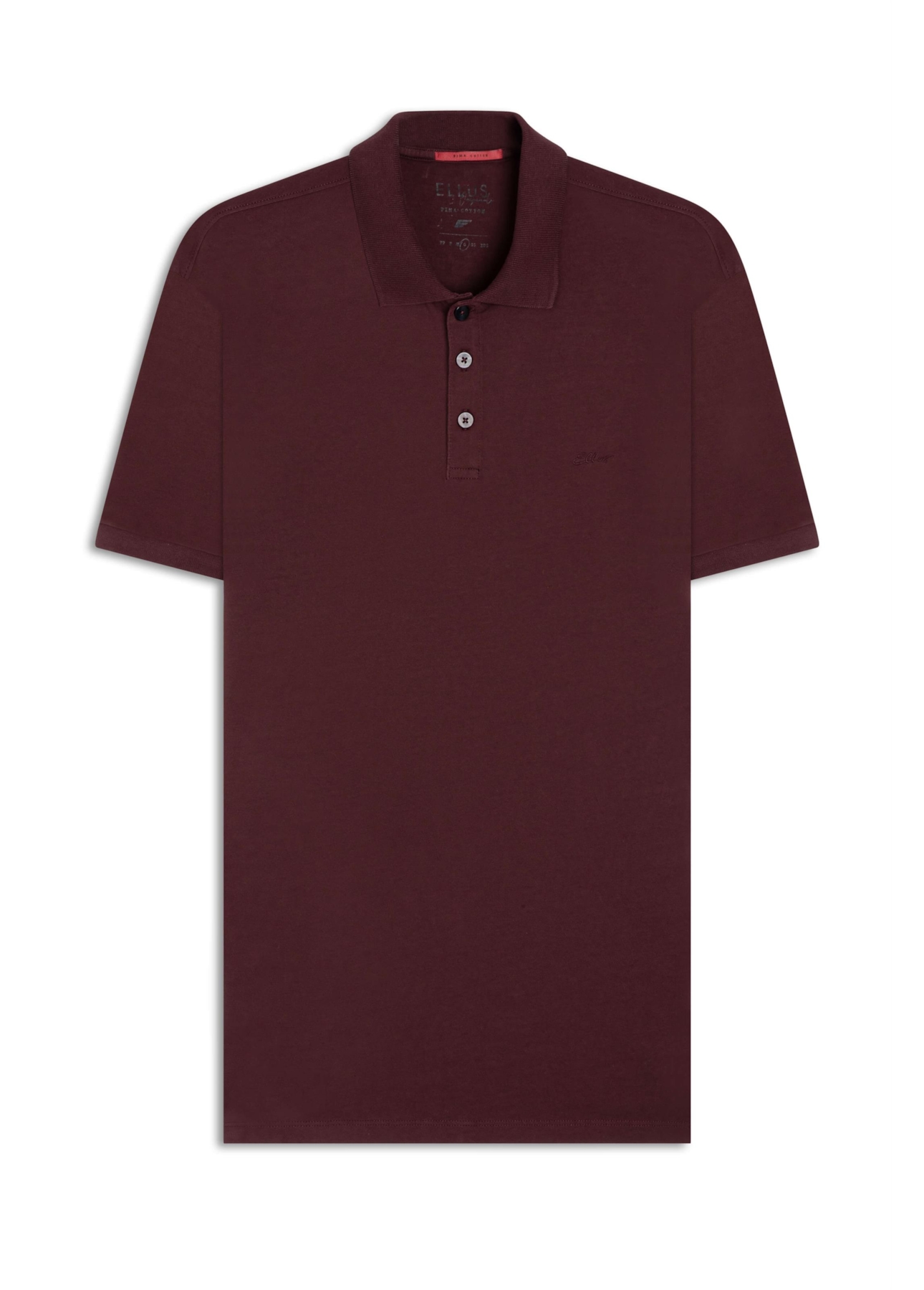 Polo Pima Ellus Classic Bordeaux