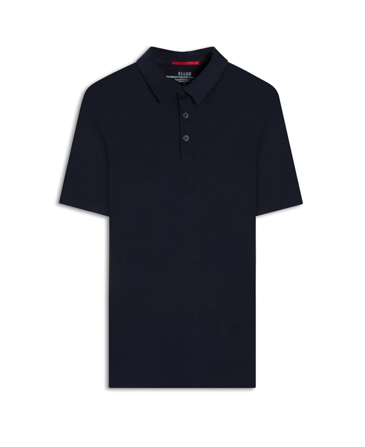 Polo Pima Ellus Originals Azul Marinho