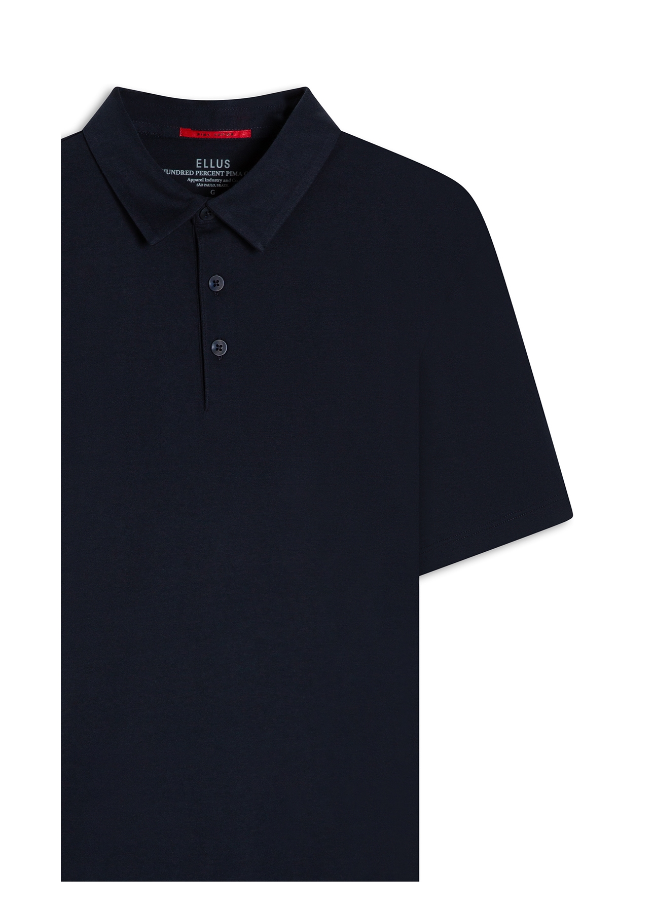Polo Pima Ellus Originals Azul Marinho