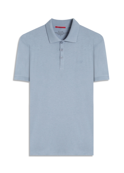 Polo Pima Manual Azul Pervante