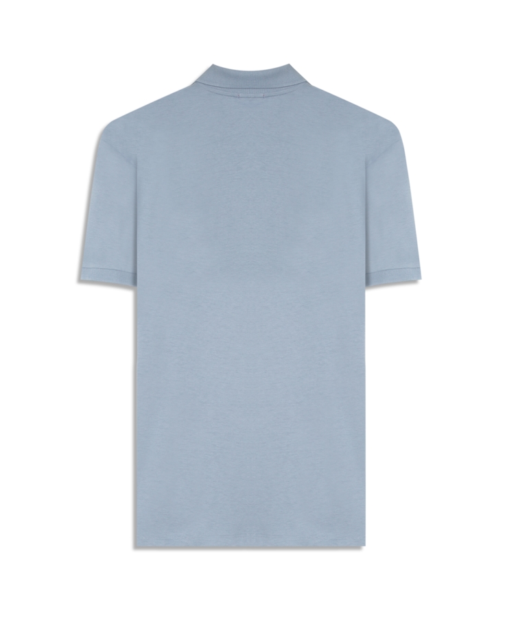 Polo Pima Manual Azul Pervante