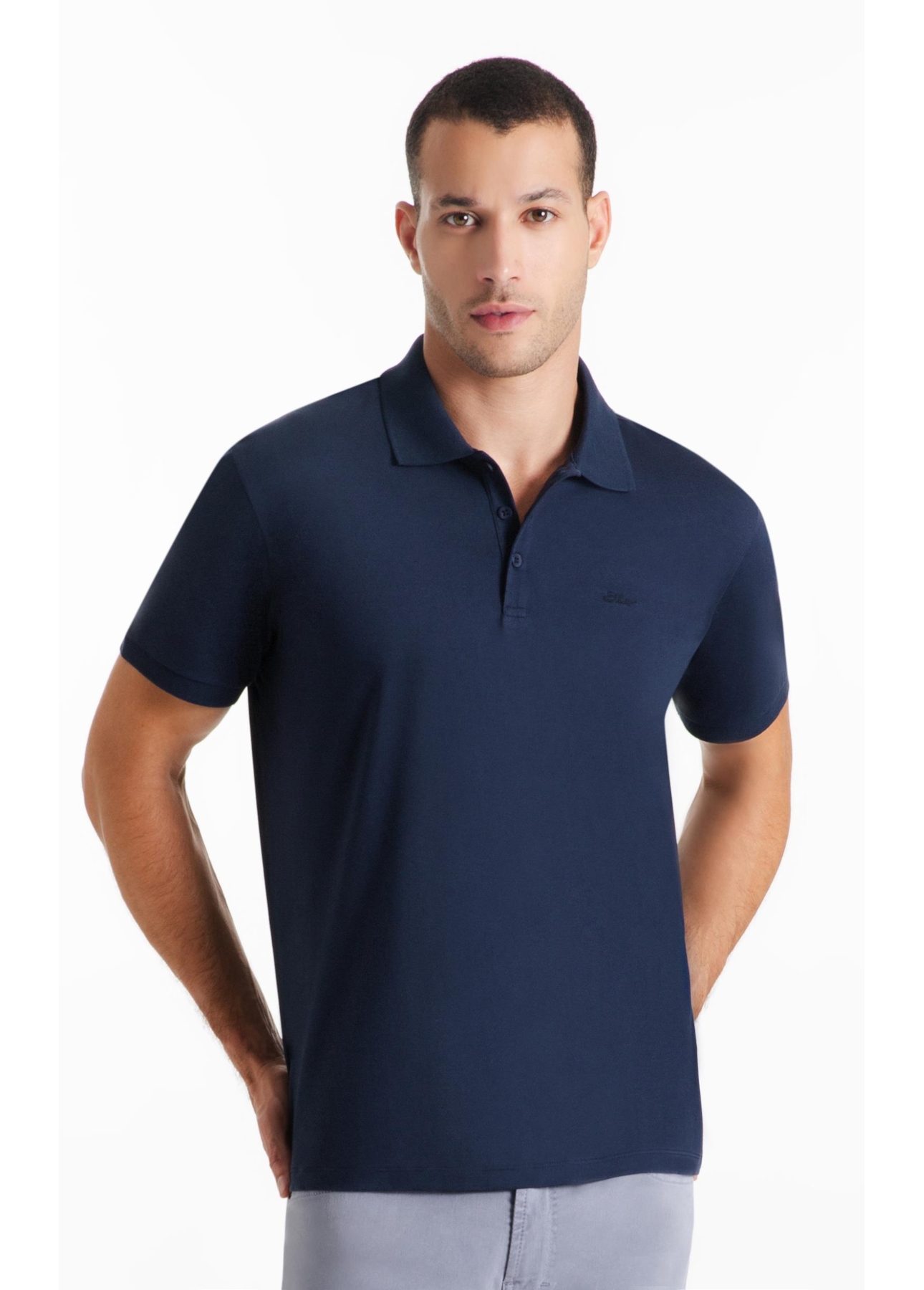 Polo Pima Manual Classic Dark Navy