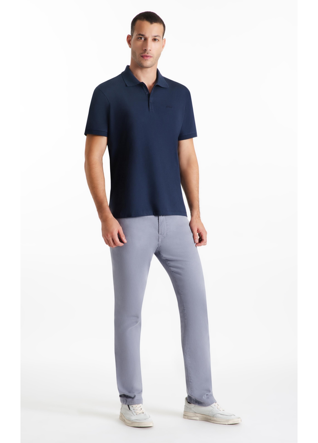 Polo Pima Manual Classic Dark Navy