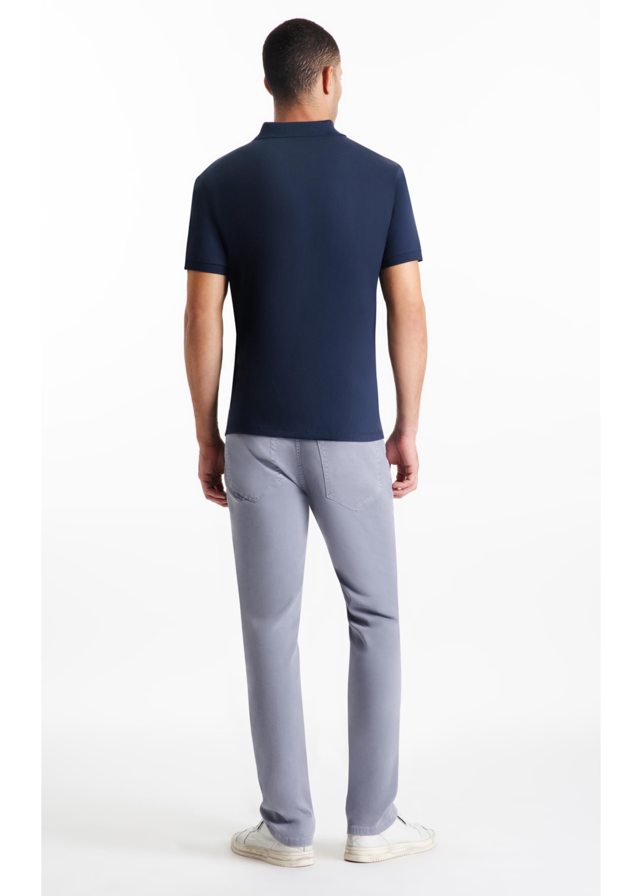 Polo Pima Manual Classic Dark Navy