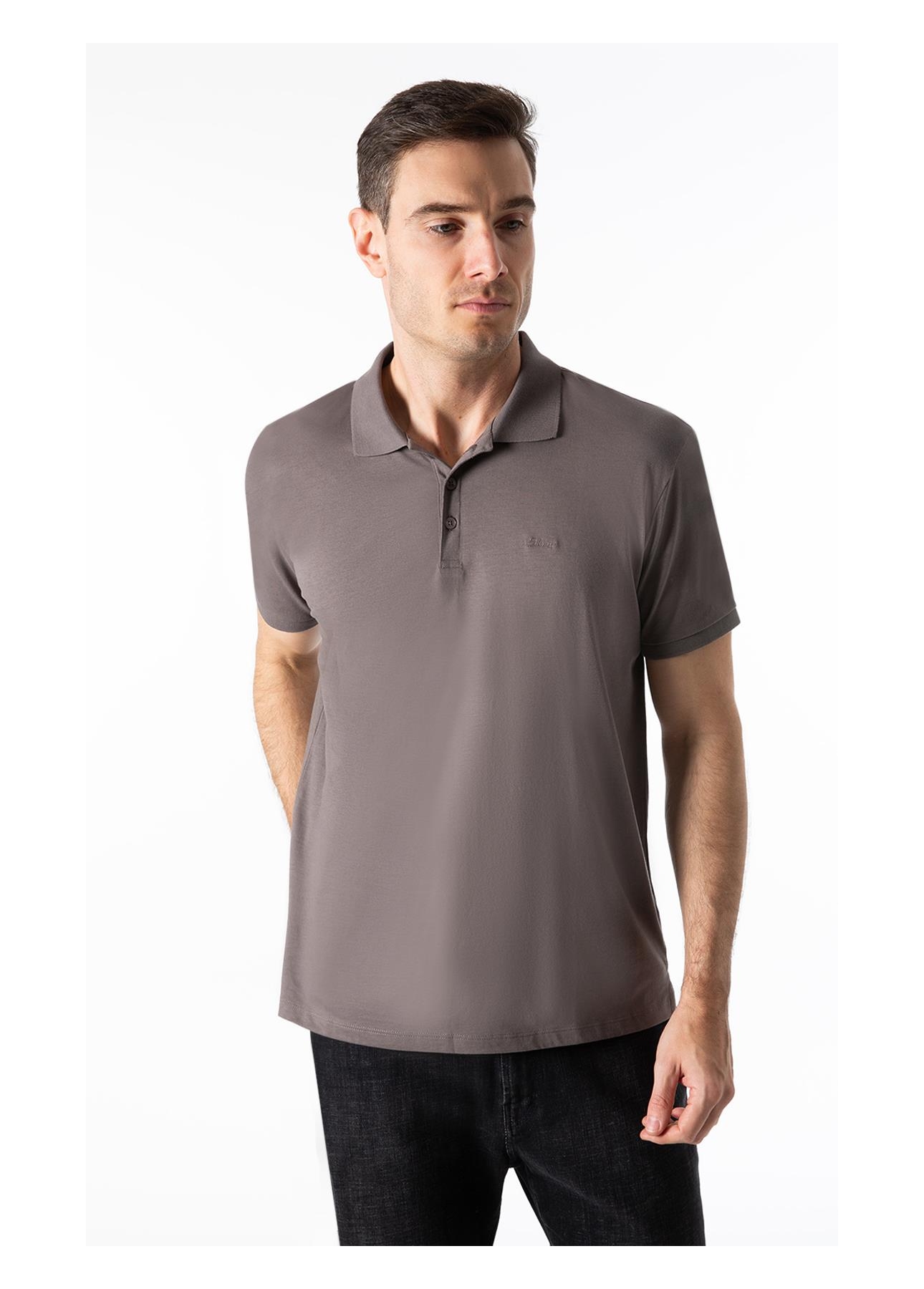 Polo Pima Manual Classic Marrom