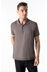 Polo Pima Manual Classic Marrom