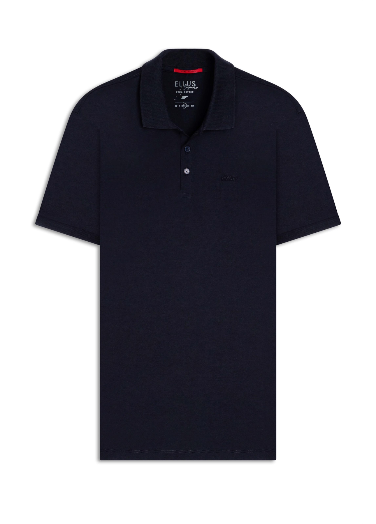 Polo Pima Manual Dark Navy