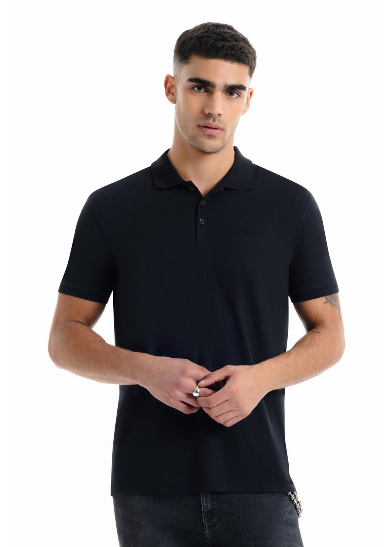 Polo Pima Classic Preto