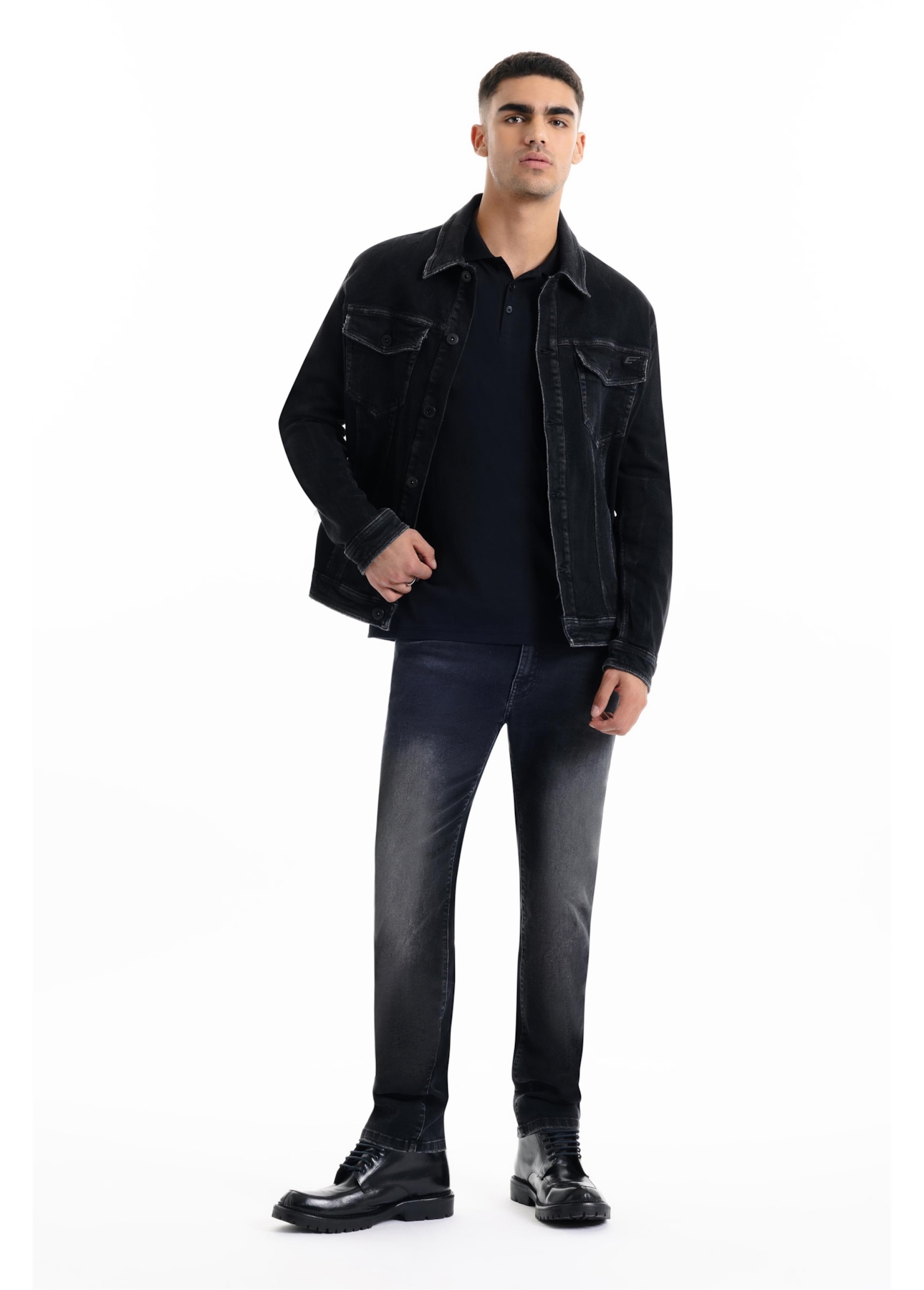 Polo Pima Classic Preto