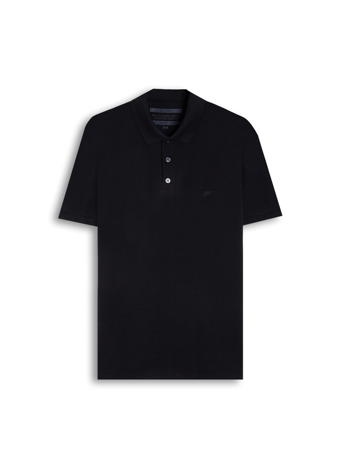Polo Piquet 2nd Floor Classic Preto