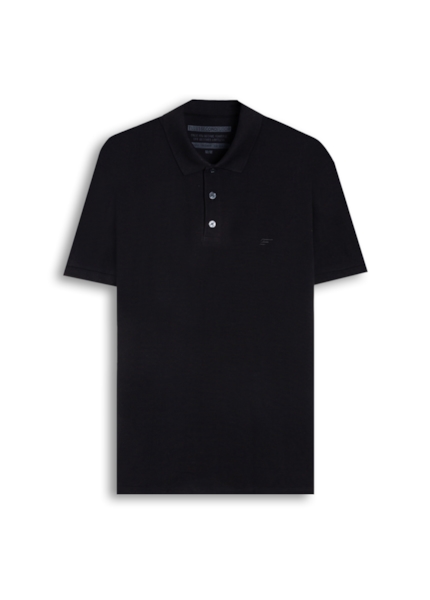 Polo Piquet 2nd Floor Classic Preto