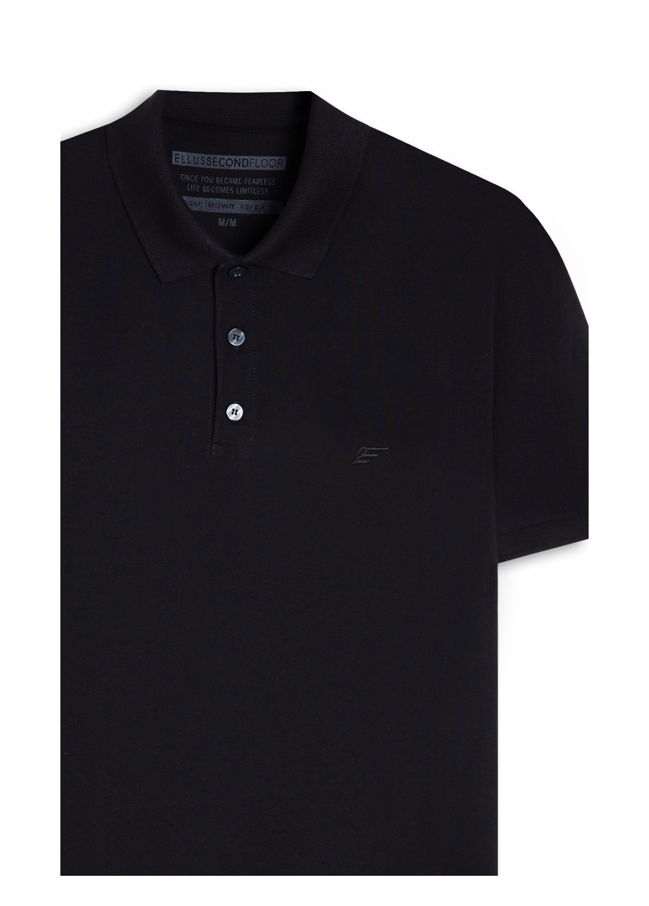 Polo Piquet 2nd Floor Classic Preto