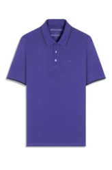 Polo Piquet 2nd Floor Friso Azul Carbono