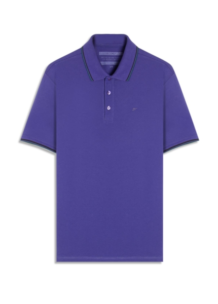 Polo Piquet 2nd Floor Friso Azul Carbono