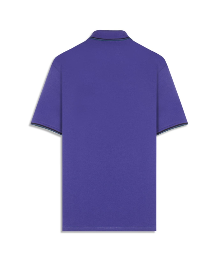 Polo Piquet 2nd Floor Friso Azul Carbono