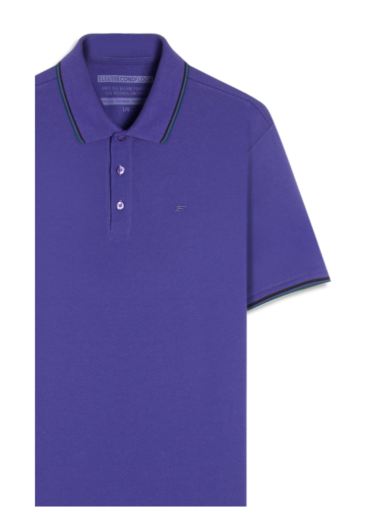 Polo Piquet 2nd Floor Friso Azul Carbono