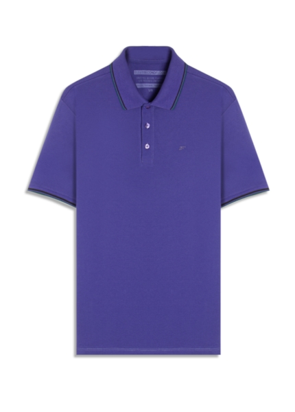Polo Piquet 2nd Floor Friso Azul Carbono