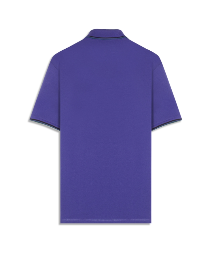 Polo Piquet 2nd Floor Friso Azul Carbono