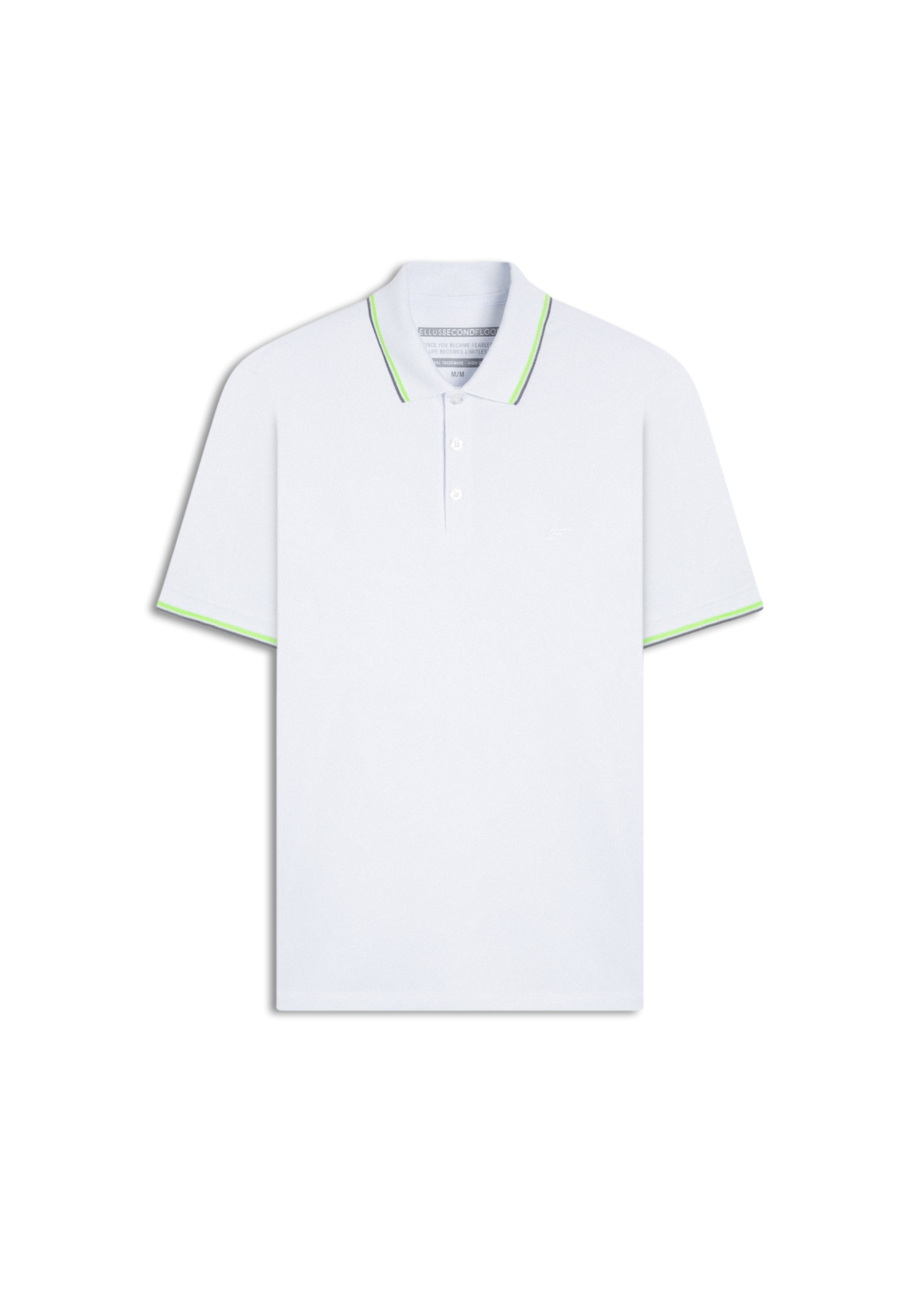 Polo Piquet 2nd Floor Friso Branco