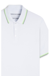 Polo Piquet 2nd Floor Friso Branco