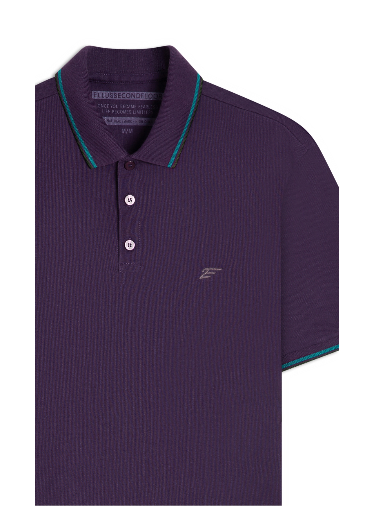 Polo Piquet 2nd Floor Friso Old Purple